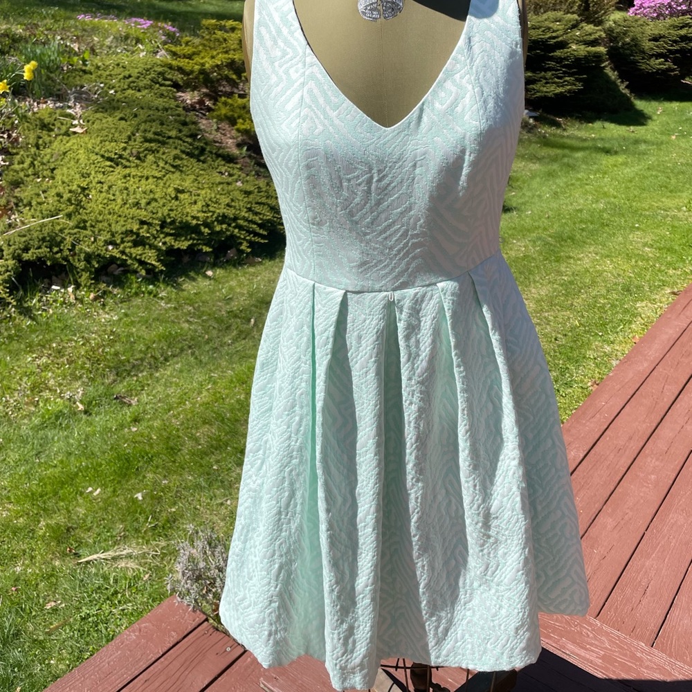 Mint Green Dress